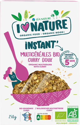 INSTANT' multicéréales bio curry doux