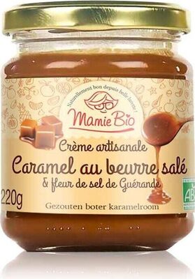 Caramel au beurre salé bio