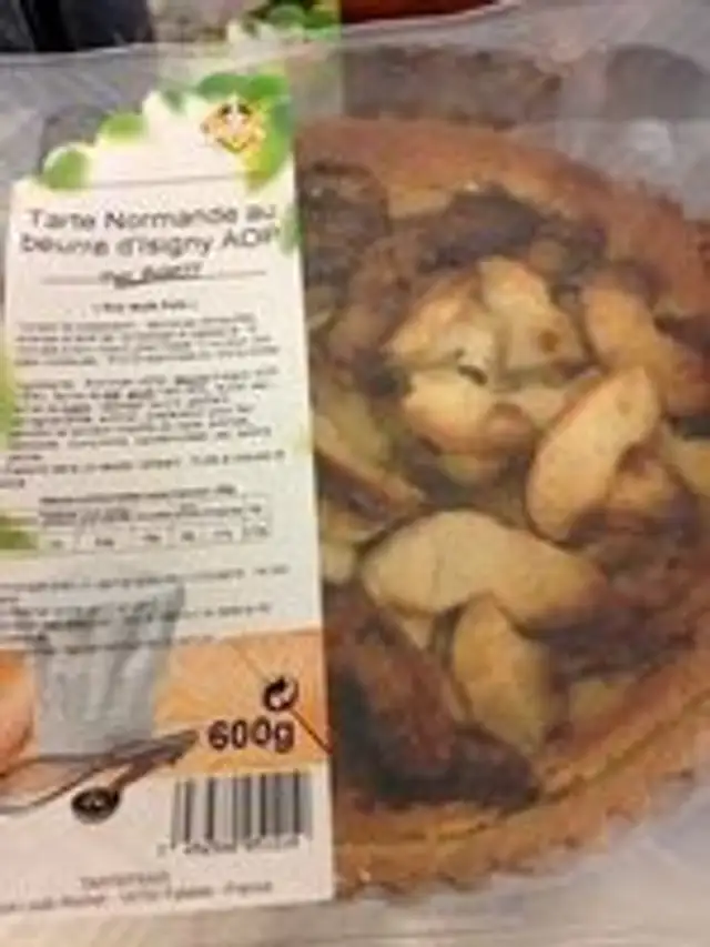 Tarte Normande au beurre d'Isigny AOP