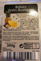 Éclairs fruits exotiques