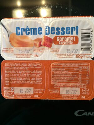Crème dessert Caramel front packaging