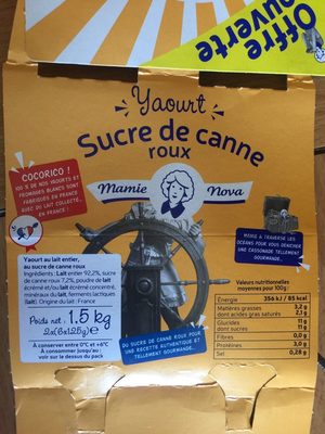 Yaourt mamie nova