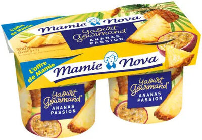 Yaourt le Gourmand Ananas Passion 2 x 150 g