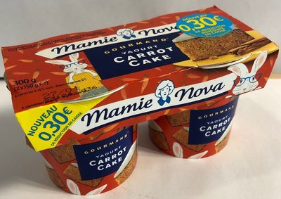 Yaourt Carrot Cake front packaging