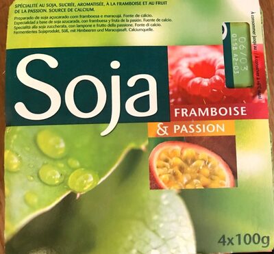Soja framboise & passion