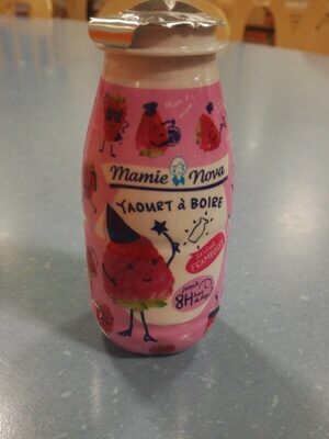 Yaourt à boire front packaging