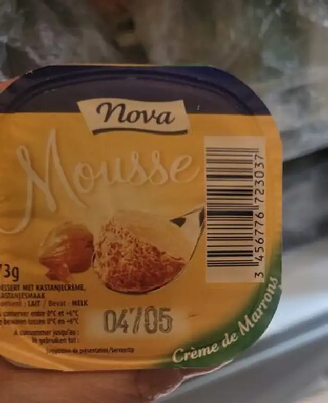 crème de marrons front packaging