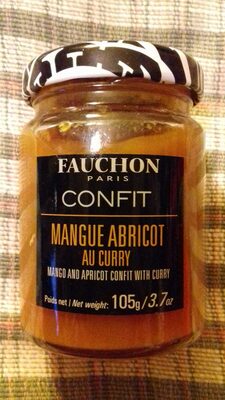 Confit mangue abricot au curry
