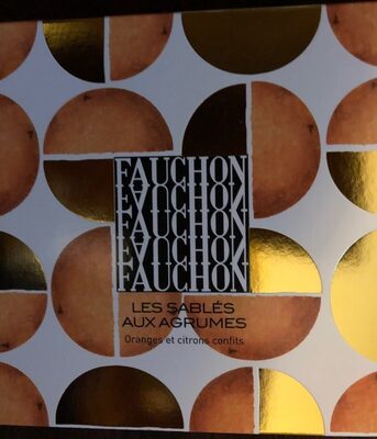 Les sables aux agrumes front packaging