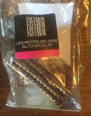Petits beurres au chocolat