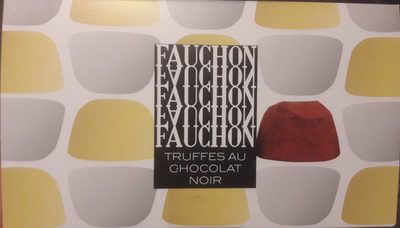 Truffes au chocolat noir