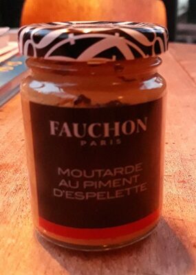 Moutarde  au piment  d espelette