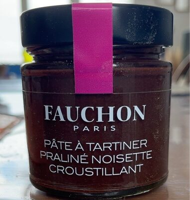 Pâte à tartiner praliné noisette croustillant