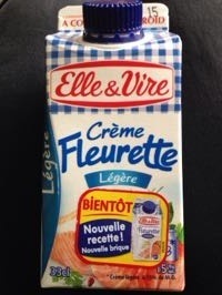 Crème fleurette Légère