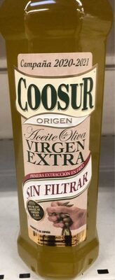Coosur virgen extra sin filtrat