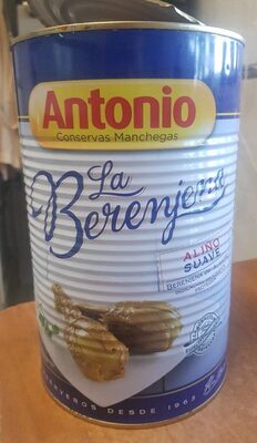 Berenjena aliño suave front packaging