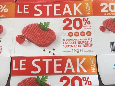 Le Steak Haché front packaging