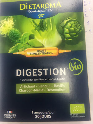CIP Digestion Bio - 20 Ampoules - Dietaroma
