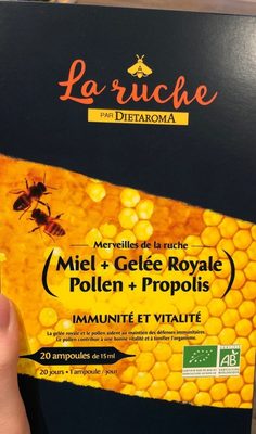 miel gelée royale front packaging