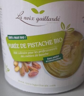Purée de pistache bio