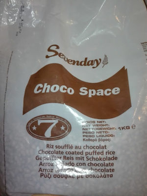 Choco space front packaging