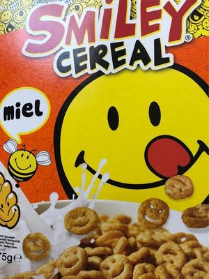 Smiley Cereal front packaging