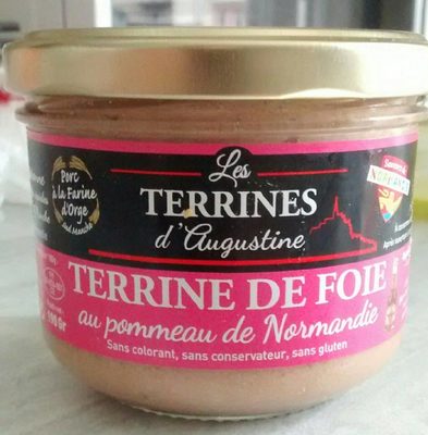 Terrine de foie au pommeau de Normandie