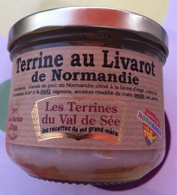Terrine au Livarot de Normandie front packaging
