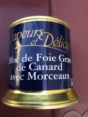 Bloc de foie gras de canard