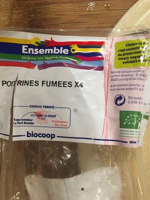 Poitrine Fumee 4 Tranches front packaging