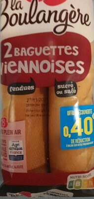 Baguettes viennoises