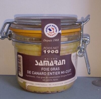 Foie Gras de Canard Mi-Cuit