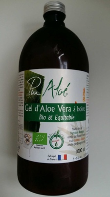 Gel d'Aloe Vera à boire Bio & Equitable front packaging
