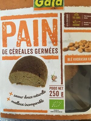 Pain de céréales germées