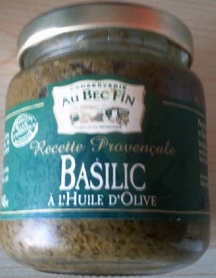 Basilic  à l'huile d'Olive
