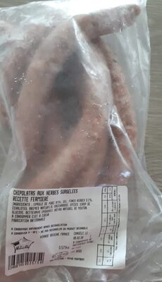 Chipolatas aux herbes surgelées recette fermière