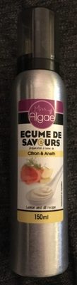 Ecume de saveurs citron & aneth front packaging