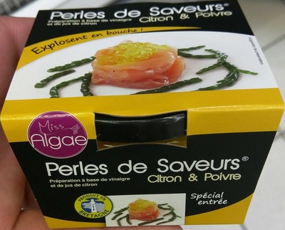 Perles de Saveurs Citron & Poivre