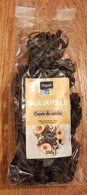 Tagliatelles à l'encre de seiche