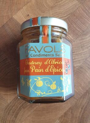 Chutney abricot façon pain d'épice