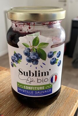 Confiture Myrtille sauvage