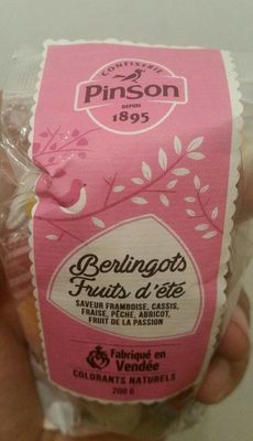 Berlingots fruits d'été