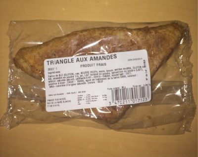 Triangle aux Amandes front packaging