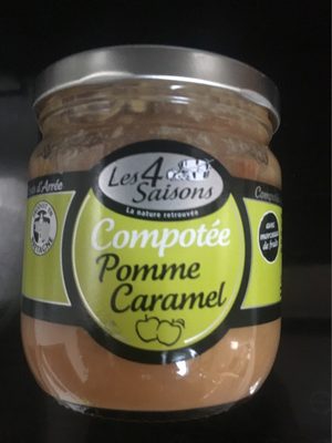 Compotee pomme caramel