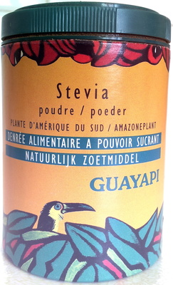 Stévia poudre front packaging