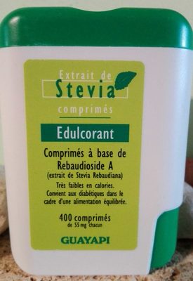 Stévia - 400 comprimés front packaging