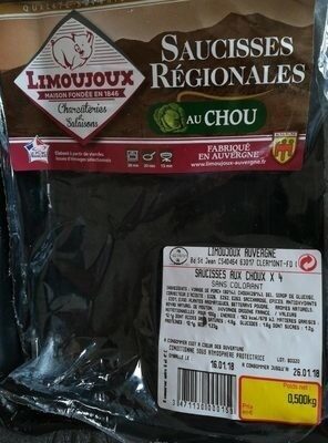 Saucisses régionales au chou