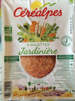 Galettes jardinières