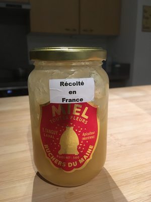 Miel toutes fleurs front packaging