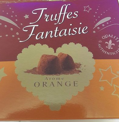 Truffes Fantaisie Arôme Orange